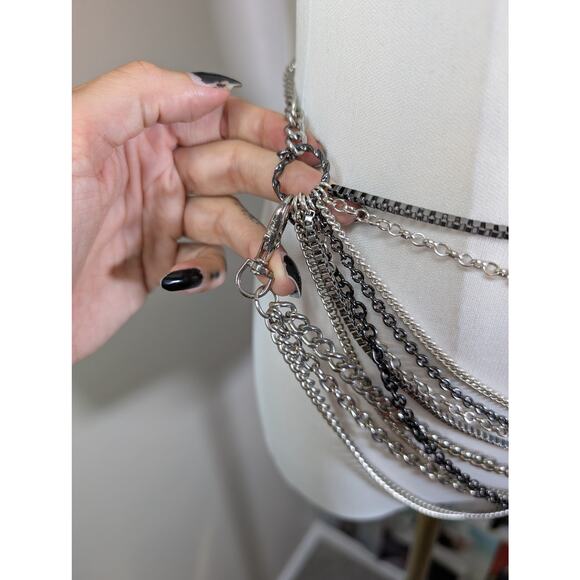 Handmade Waist Chain Belt Gothic - Picture 5 of 10